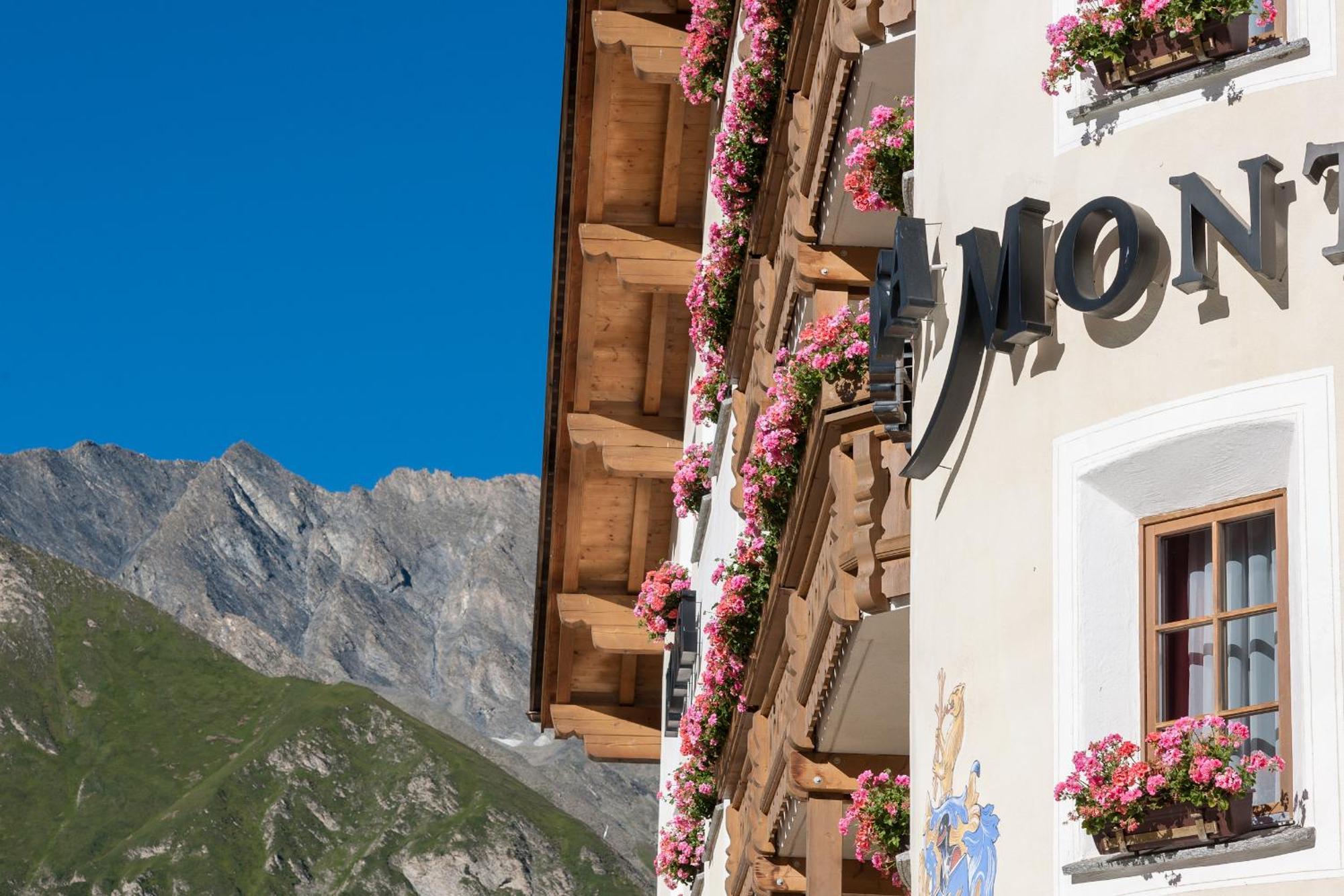 Relais & Chateaux Chasa Montana Samnaun Buitenkant foto
